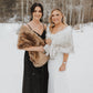 Brown Faux Fur Shawl (Lilian Brw03)