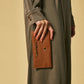 Carmina (cognac) - Italian calf leather women’s wallet