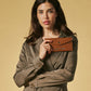 Carmina (cognac) - Italian calf leather women’s wallet