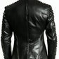 Carter Black Leather Blazer – Sophisticated Leather Blazer for Men