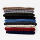 Milano (brown) - Italian 100% cashmere ribbed beanie (unisex)