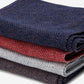 Riccardo (blue & brown) - Italian cashmere scarf with pattern