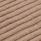 Napoli (brown) - Italian 100% cashmere ribbed scarf (unisex)