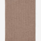 Napoli (brown) - Italian 100% cashmere ribbed scarf (unisex)