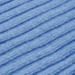 Napoli (light blue) - Italian 100% cashmere ribbed scarf (unisex)
