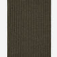 Napoli (dark green) - Italian 100% cashmere ribbed scarf (unisex)