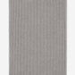 Napoli (light grey) - Italian 100% cashmere ribbed scarf (unisex)