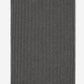 Napoli (dark grey) - Italian 100% cashmere ribbed scarf (unisex)