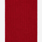 Napoli (red) - Italian 100% cashmere ribbed scarf (unisex)