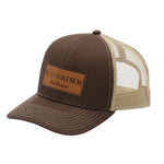 Peter Grimm True Character trucker cap by HatCountry with character design and breathable mesh back
