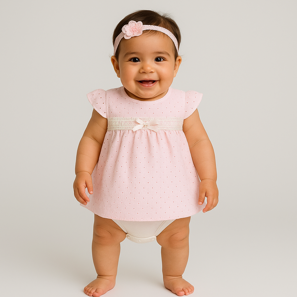 Baby Bloom Girls Casual Dress - Farnelli