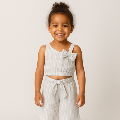 Fresh Vibes Girls Casual Set - Farnelli