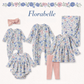 Vintage Floral Zipper Romper - Soft Bamboo Baby
