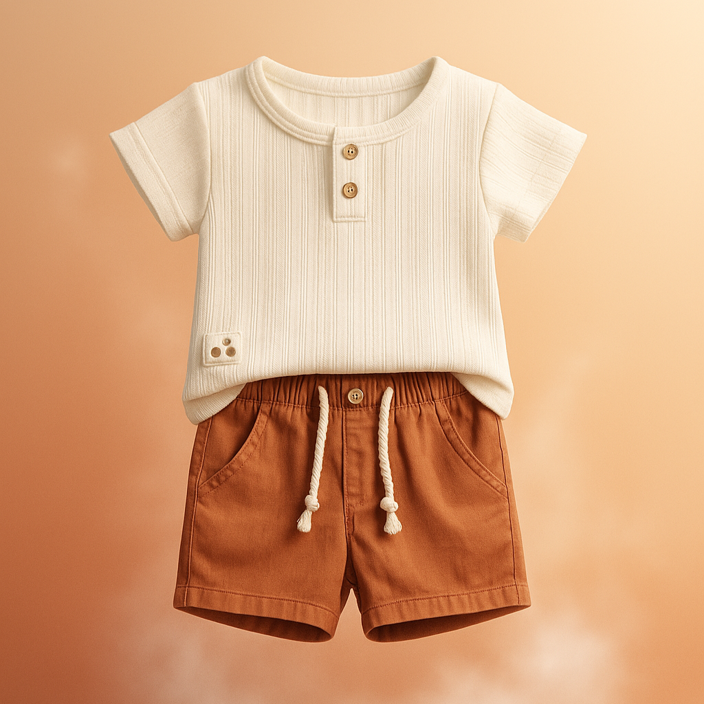 Stylish Steve Casual Short Set-1