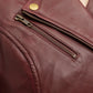 Whet Blu NYC Harper women's lambskin leather moto jacket with chest pocket