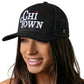CHI-Town Trucker Hat  |  Chicago Script Snapback