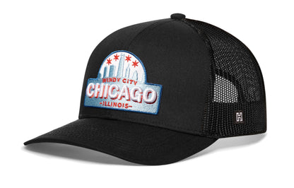 Chicago Trucker Hat  |  Cityscape Snapback