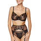 Transparent Demi Bra Gorteks Coco Black-3