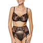 Gorteks Coco Black Transparent Demi Bra