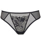 Sheer Mesh Thong Panty Gorteks Coco Black-4