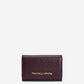 Costanza (eggplant) - Italian calf leather women’s wallet