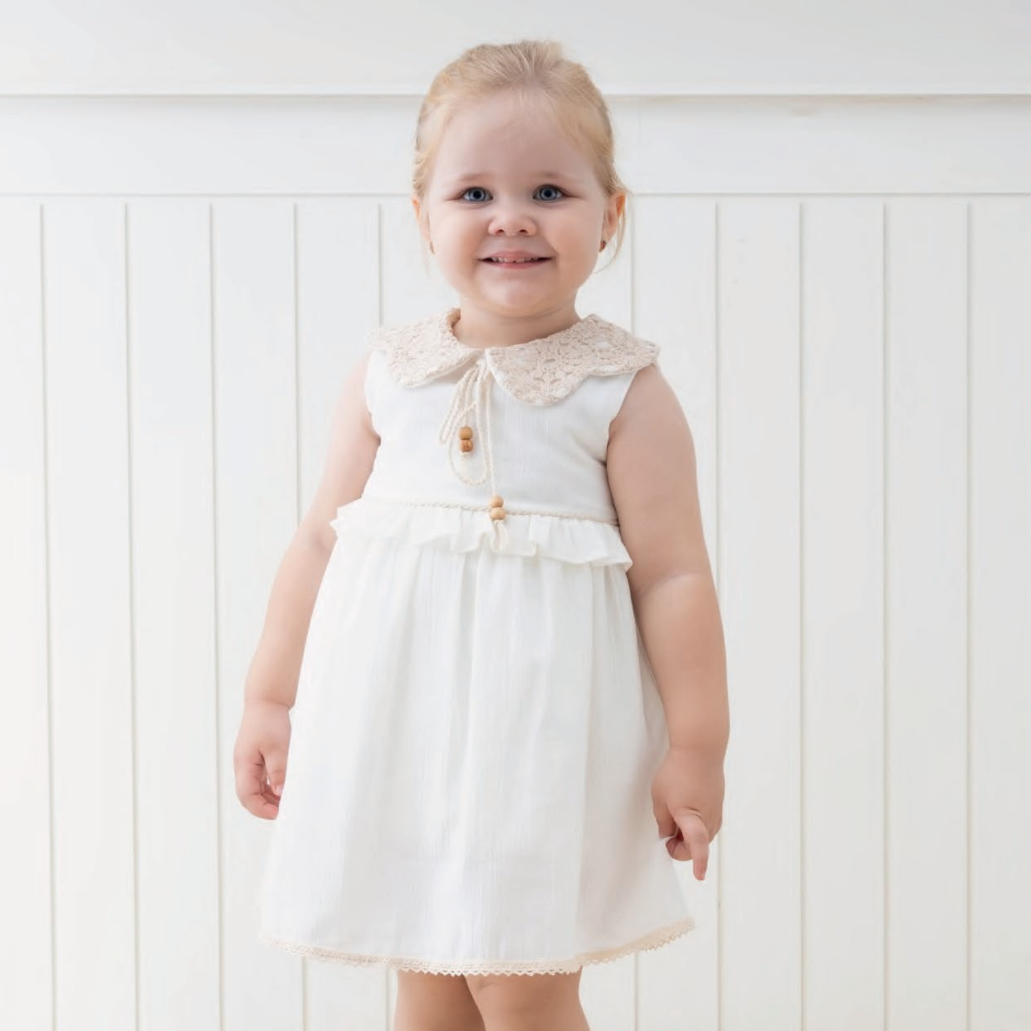 Soft Chic Baby Dress - Farnelli