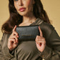 Costanza (black) - Italian calf leather women’s wallet