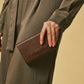 Costanza (brown) - Italian calf leather women’s wallet