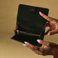 Costanza (eggplant) - Italian calf leather women’s wallet