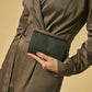 Costanza (green) - Italian calf leather women’s wallet