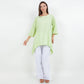 Women's Cottonways cotton gauze Angela top in a lightweight, textured fabric farverenc