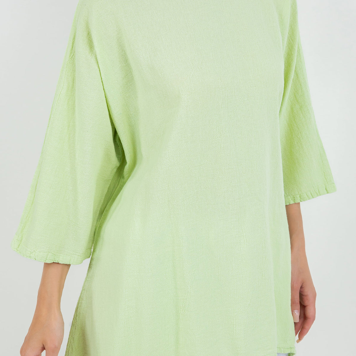 Women's Cotton Gauze Angela Top by Cottonways in a lightweight textured fabric.