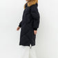 Vivienne Genuine Red Fox Trim Down Insulated Coat