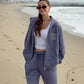 Created by the Creator Plum Full-Zip Hoodie