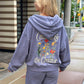 Created by the Creator Plum Full-Zip Hoodie