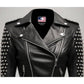 Cressida Black Leather Biker Jacket – Women’s Real Leather Jacket