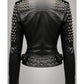 Cressida Black Leather Biker Jacket – Women’s Real Leather Jacket