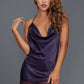 Satin Cowl Neck Chemise