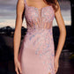 Nox Anabel D1764 Semi Sweetheart Plunging Neckline Prom Gown