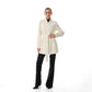 Opera Cashmere Blend Overcoat in White