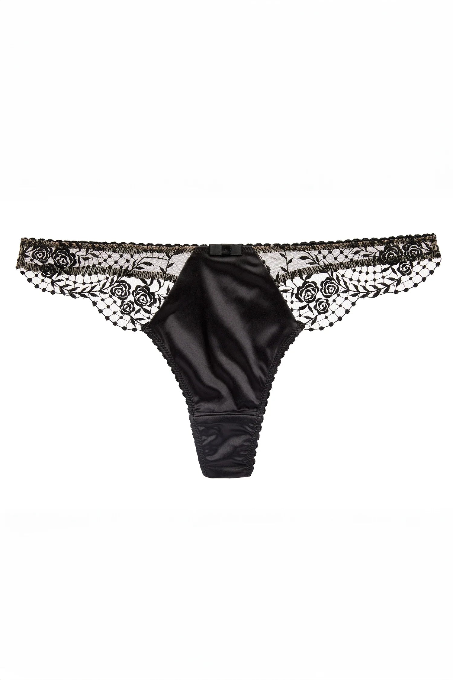 Dita Von Teese Julie's Roses Thong Panty-3