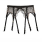Dita Von Teese Julie's Roses Sheer Garter Belt-2