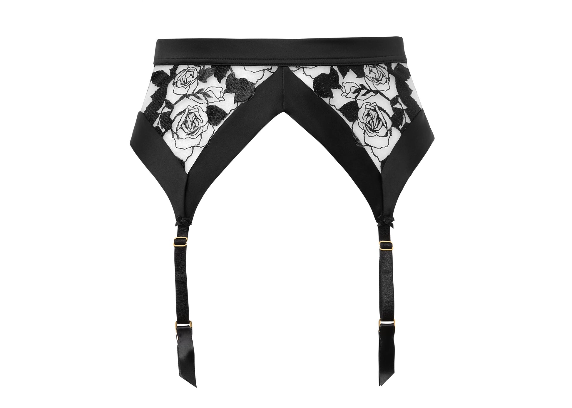 Dita Von Teese Rosabelle Suspender Black-2