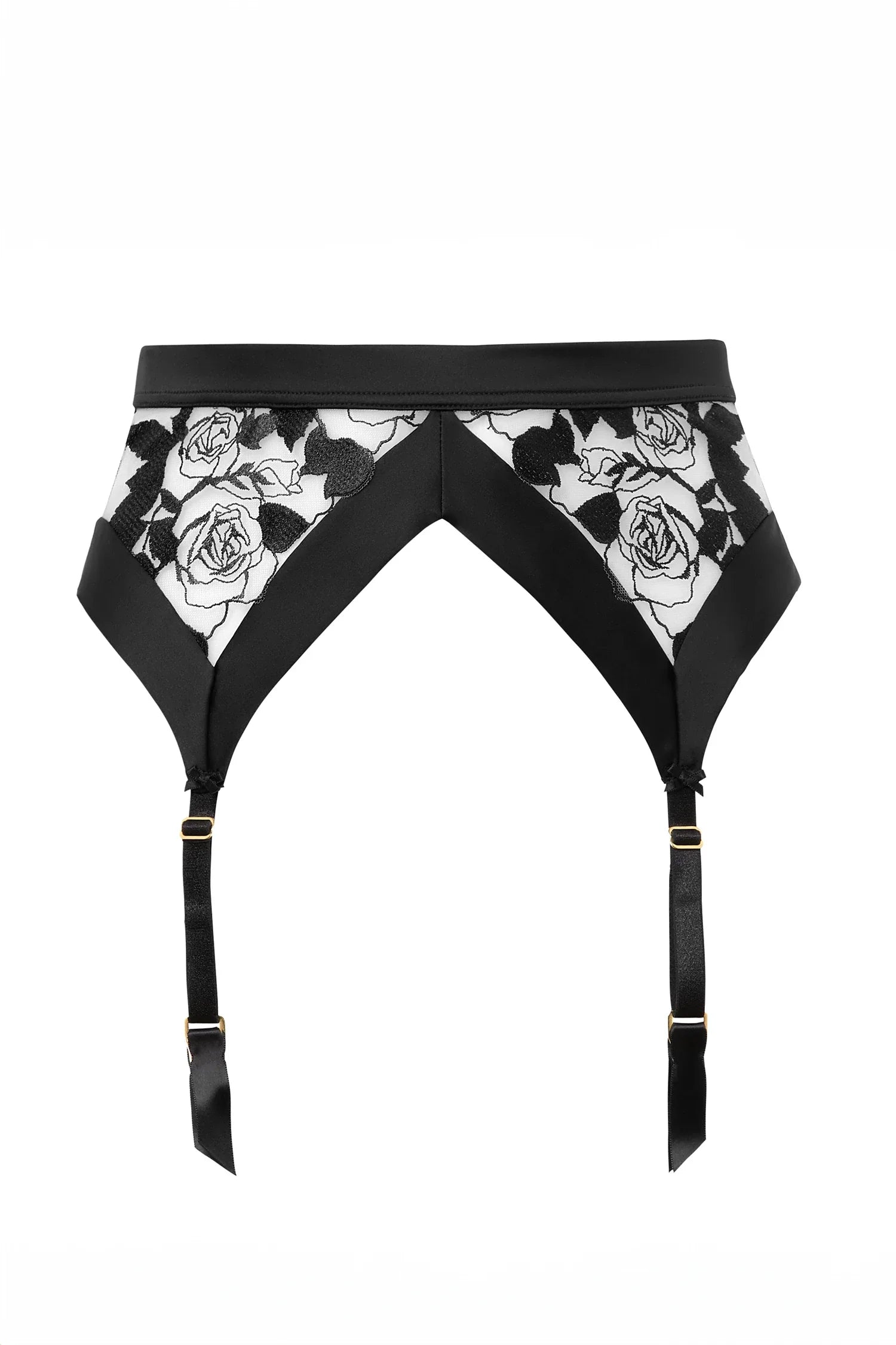 Dita Von Teese Rosabelle Suspender Black-3