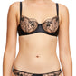 Dita Von Teese Julie's Roses Sheer Balconette Bra-2