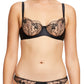 Dita Von Teese Julie's Roses Sheer Balconette Bra-2