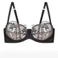 Dita Von Teese Julie's Roses Sheer Balconette Bra-3
