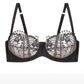 Dita Von Teese Julie's Roses Sheer Balconette Bra-3