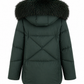 Blair Genuine Silver Fox Fur Down Fill Jacket