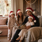 No Plastic Family Santa Hat | Organic Cotton, Hemp, and Fur